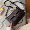 Belt Designer Pu Leather Crossbody Bags For Women 2020 Shoulder Messenger Bag Lady Stone Pattern Travel Handbags and Purse