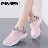 PINSEN 2020 New Fashion Sneakers Women Breathable Mesh High Quality Casual Shoes Woman Lace-Up Basket Femme zapatillas mujer