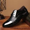 REETENE 2018 Formal Shoes Men Pointed Toe Men Dress Shoes Leather Men Oxford Formal Shoes For Men Fashion Dress Footwear 38-48