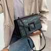 Stone Pattern PU Leather Crossbody Bags For Women 2019 Small Shoulder Messenger Bag Female Luxury Chain Handbags and Purses