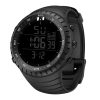 2020 Outdoor Sport Digital Watch Men Sports Watches For men Running Stopwatch Military LED Electronic Clock Wrist Watches Men (Black)