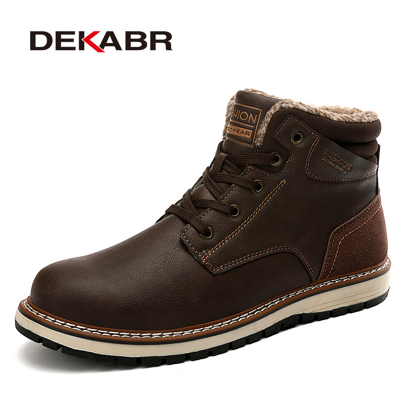 DEKABR 2020 New Snow Boots Protective and Wear-resistant Sole Man Boots ...