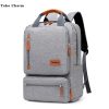 Casual Business Men Computer Backpack Light 15.6-inch Laptop Bag 2020 Lady Anti-theft Travel Backpack Gray